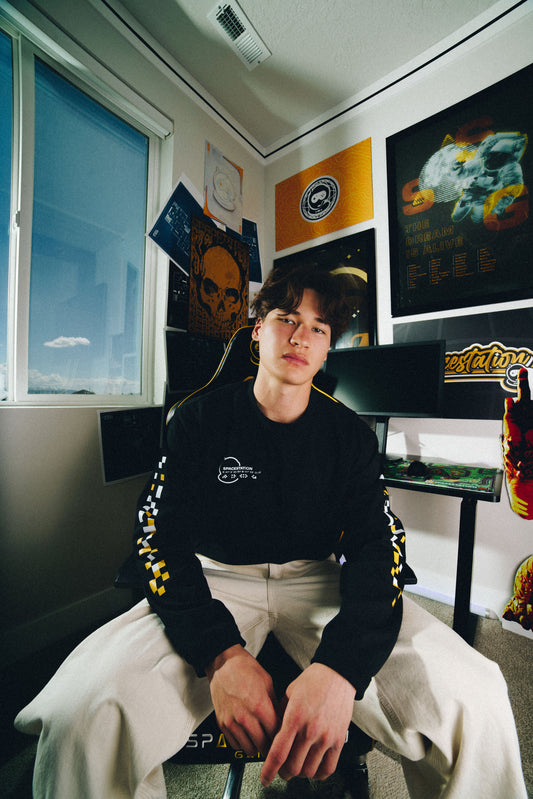 SSG Pixel Longsleeve Black