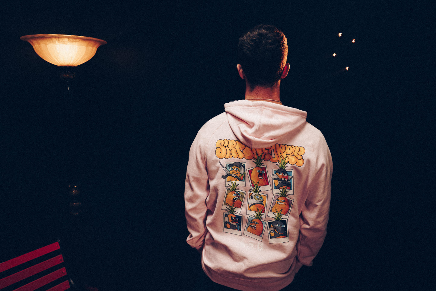 Pineapple X SSG X Rainbow Six Hoodie Pink