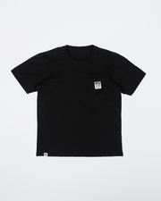 Way Out There Black Pocket Tee
