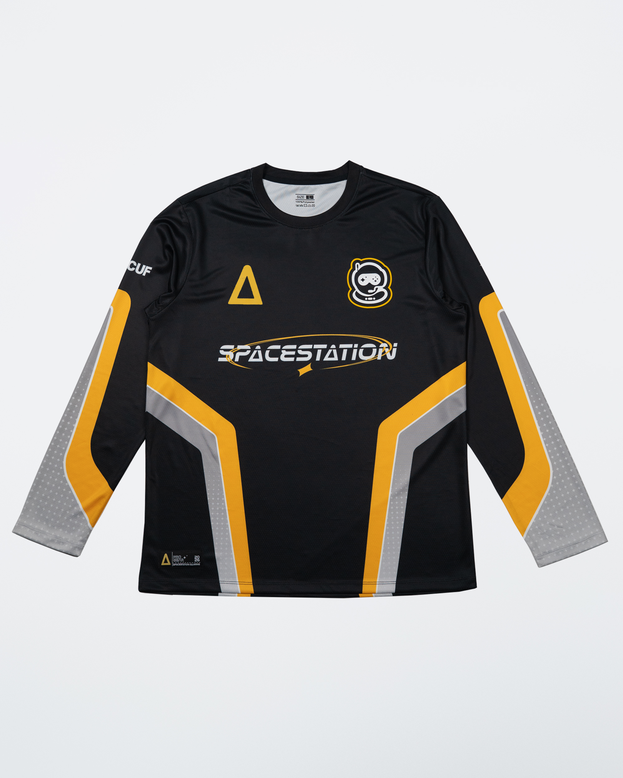 eFootball ゲームシャツ ユニフォーム 2026 Pro Jersey Black Longsleeve – Spacestation Gaming