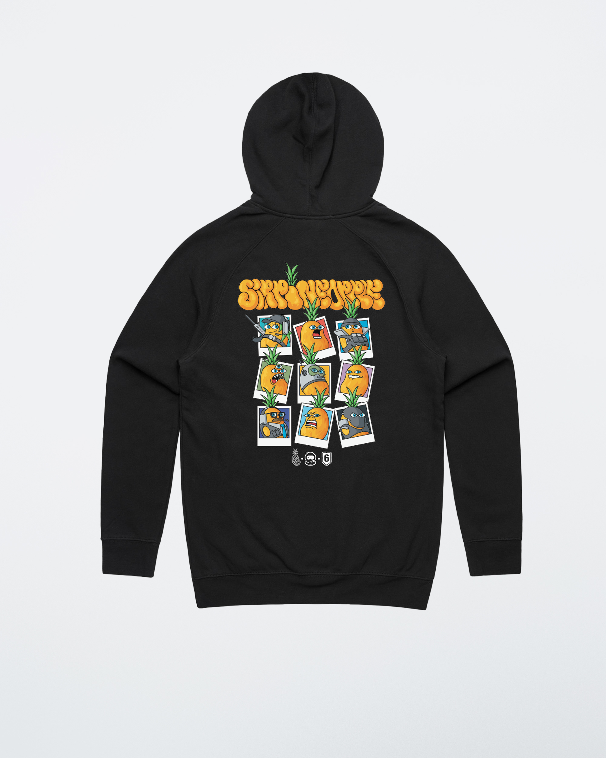 Pineapple X SSG X Rainbow Six Hoodie Black – Spacestation Gaming