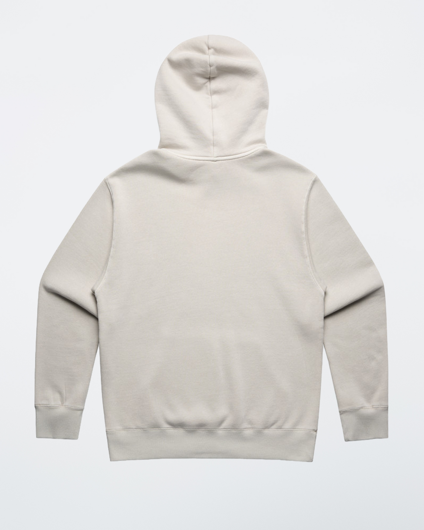 Shaded Oversized Hoodie (Stone washed Cream)