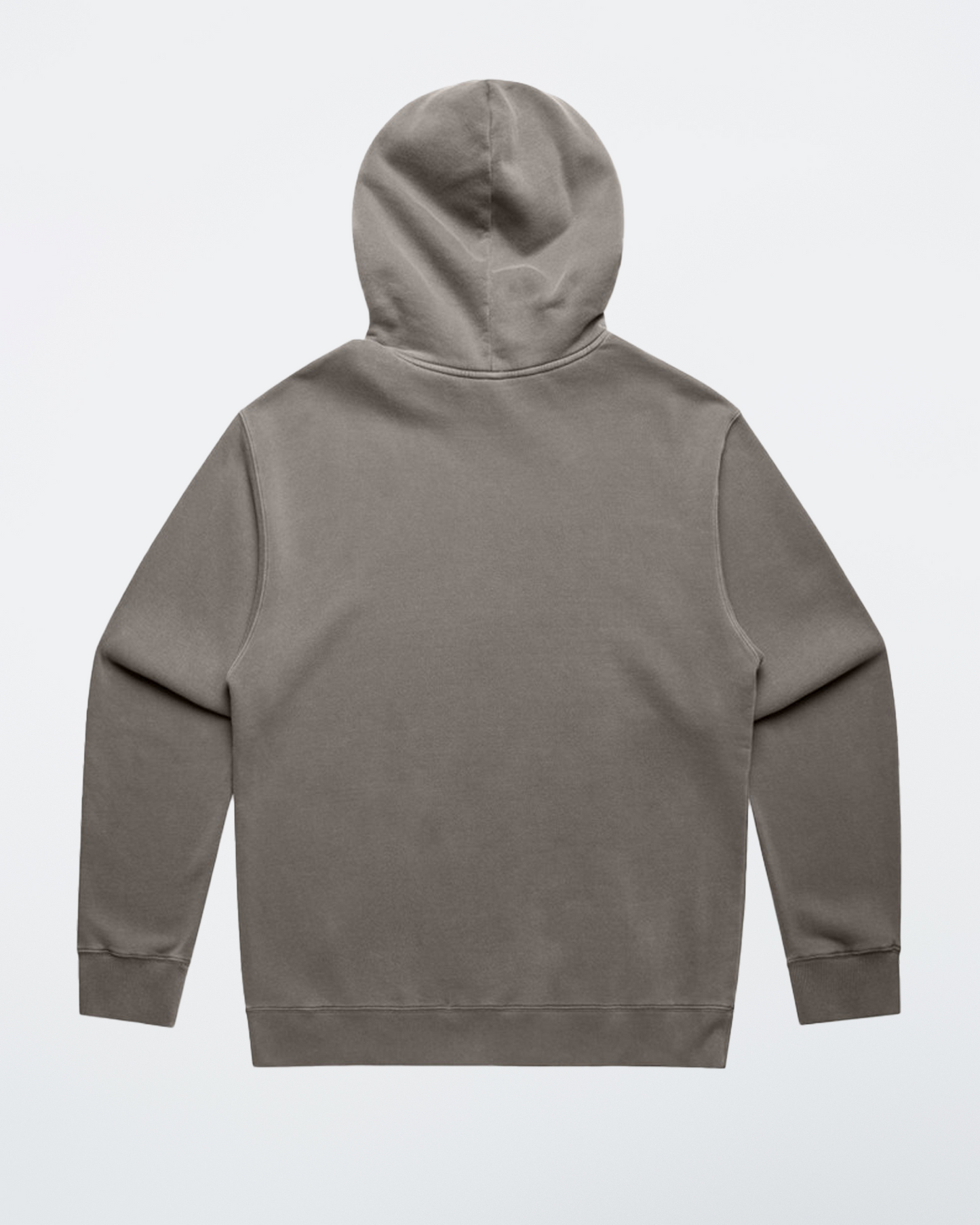 Shaded Oversized Hoodie (Stone washed grey)