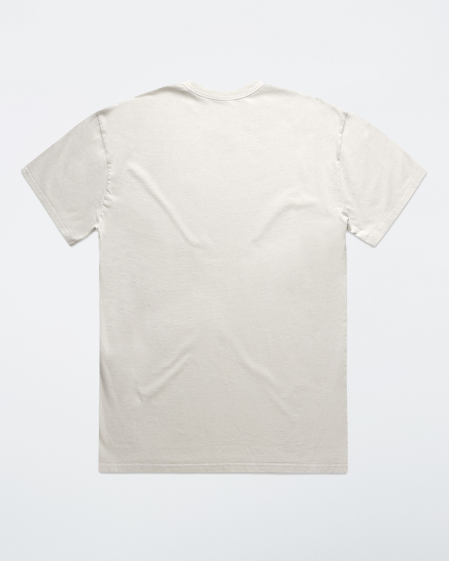 Shaded Tee Stone Washed Cream (Oversized Fit)
