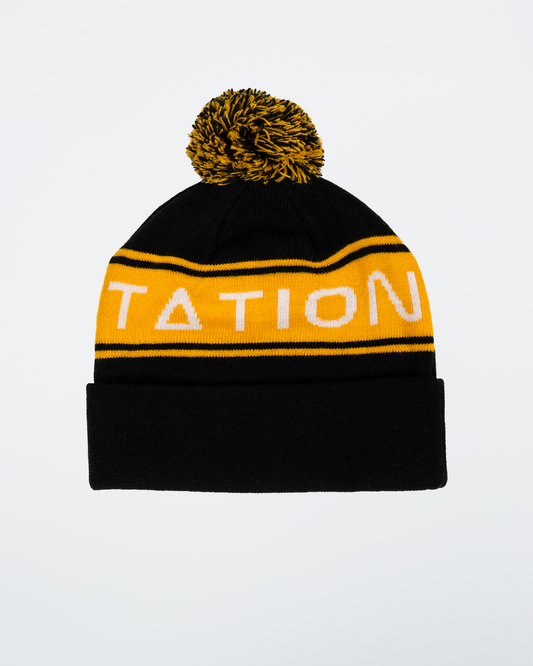 Spacestation Pom beanie