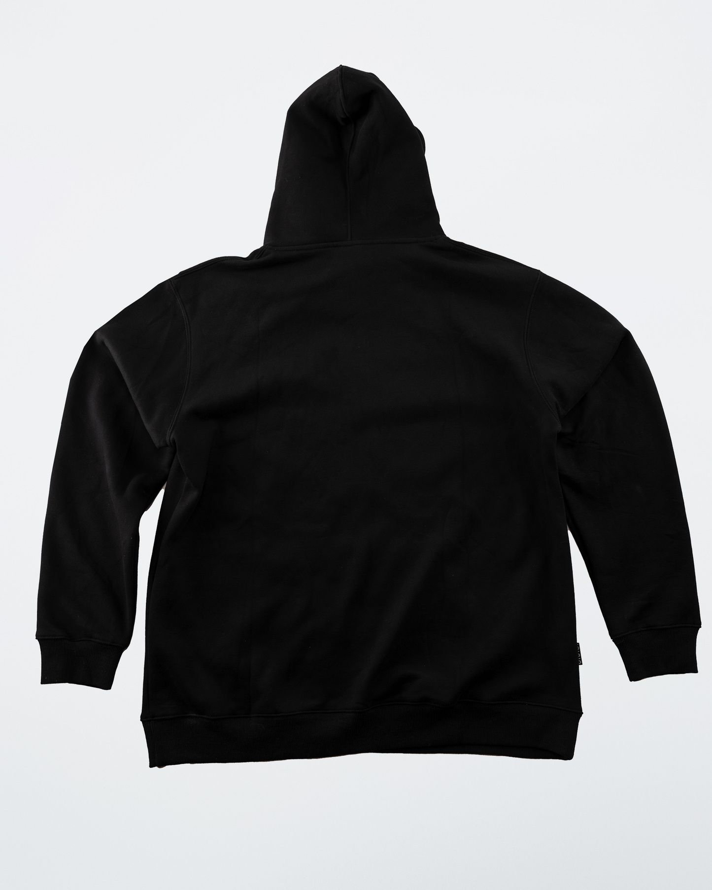 Spacestation Black Embroidered Hoodie