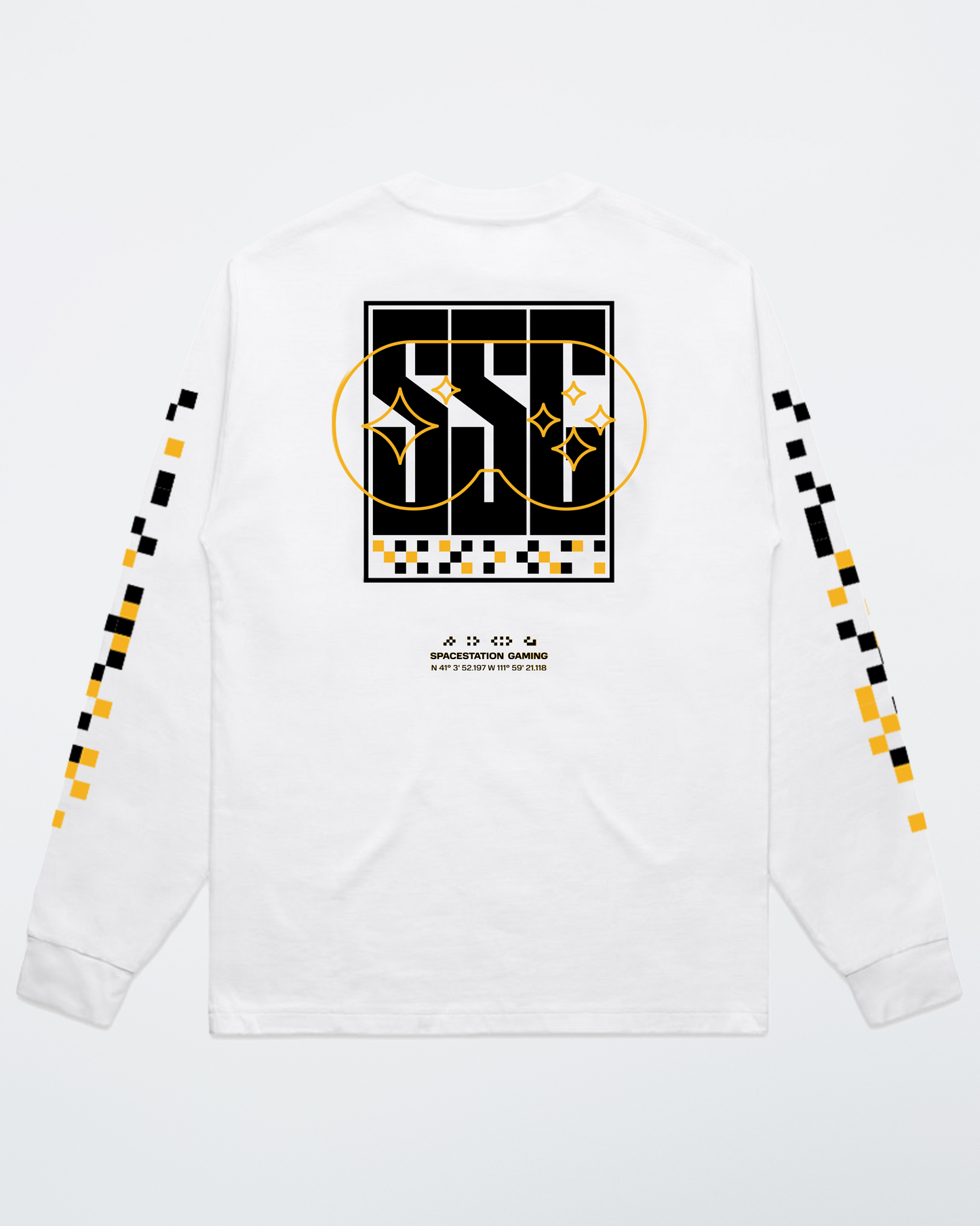 SSG Pixel Longsleeve White