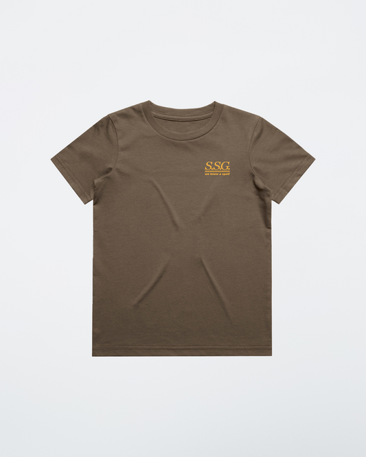 Youth SSG Guides Tee -Brown