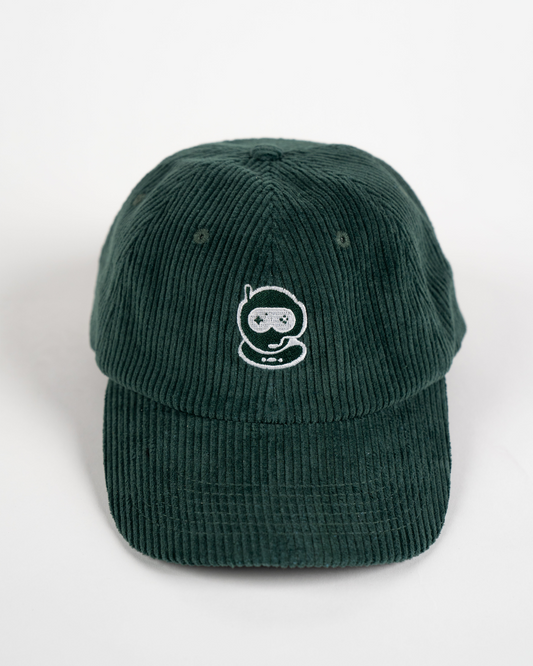 Forest Green Corduroy Hat