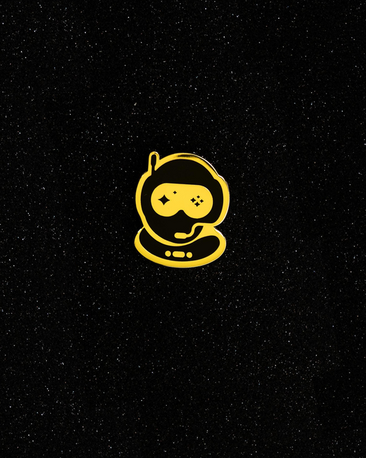 Golden Keychain and Pin