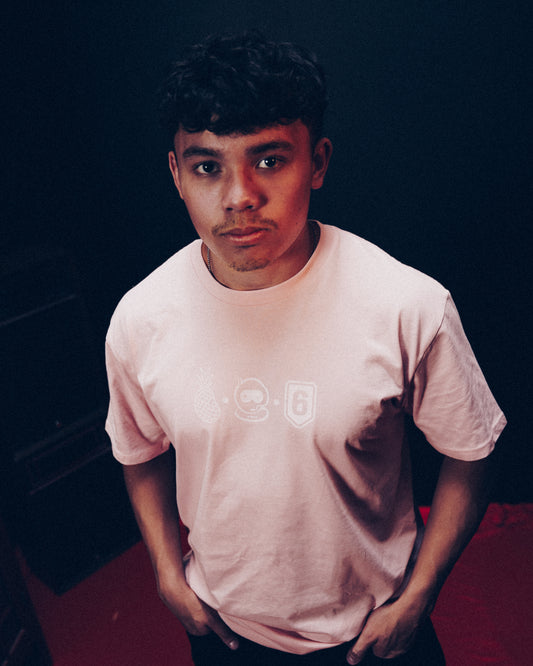 Pineapple X SSG x Rainbow Six Tee Pink