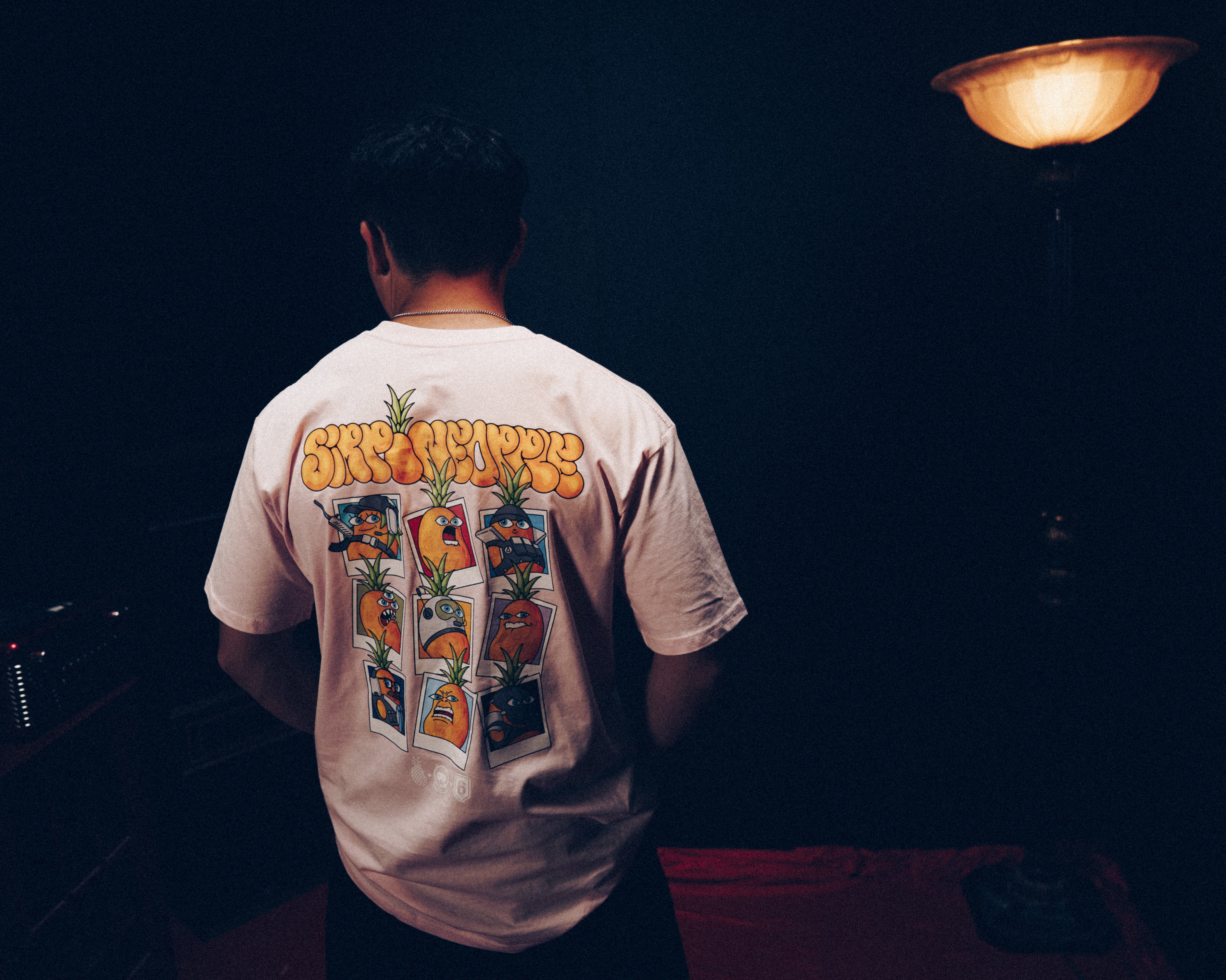 Pineapple X SSG x Rainbow Six Tee Pink – Spacestation Gaming
