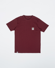 Way Out There Maroon Pocket Tee