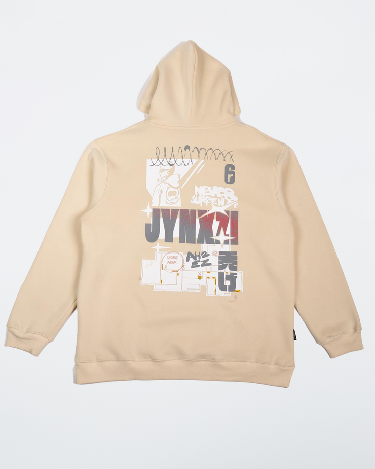 JynxzixSSGxR6 Ah 2 Ez Hoodie Cream