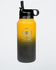 Black and Gold Waterbottle