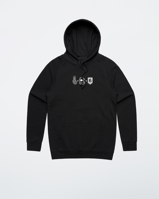 Pineapple X SSG X Rainbow Six Hoodie Black