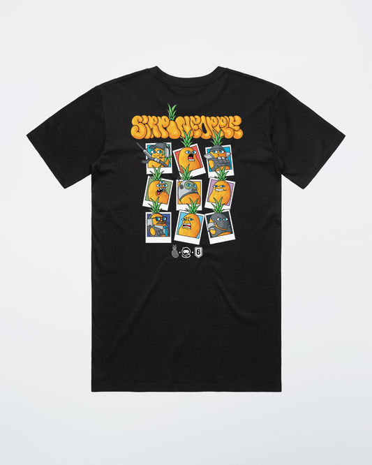 Pineapple X SSG x Rainbow Six Tee Black