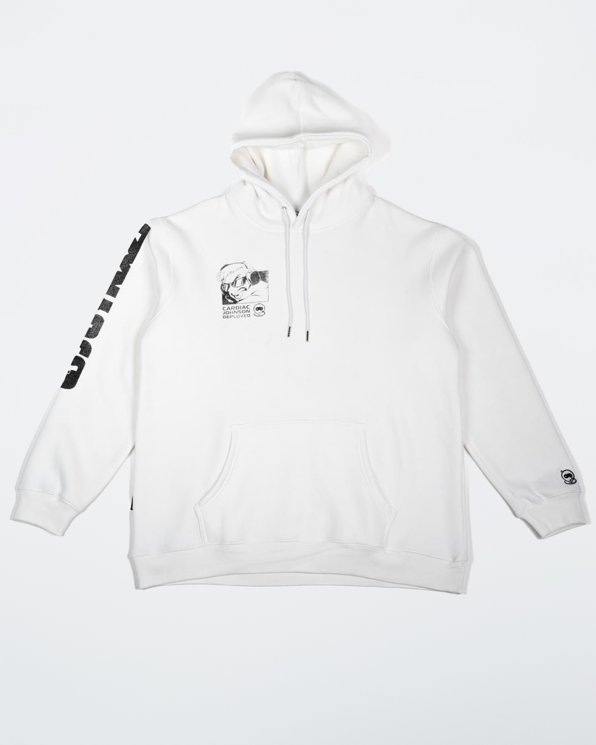 JynxzixSSGxR6 Cardiac Johnson Hoodie White – Spacestation Gaming JynxzixSSGxR6 Cardiac Johnson Hoodie White – Spacestation Gaming