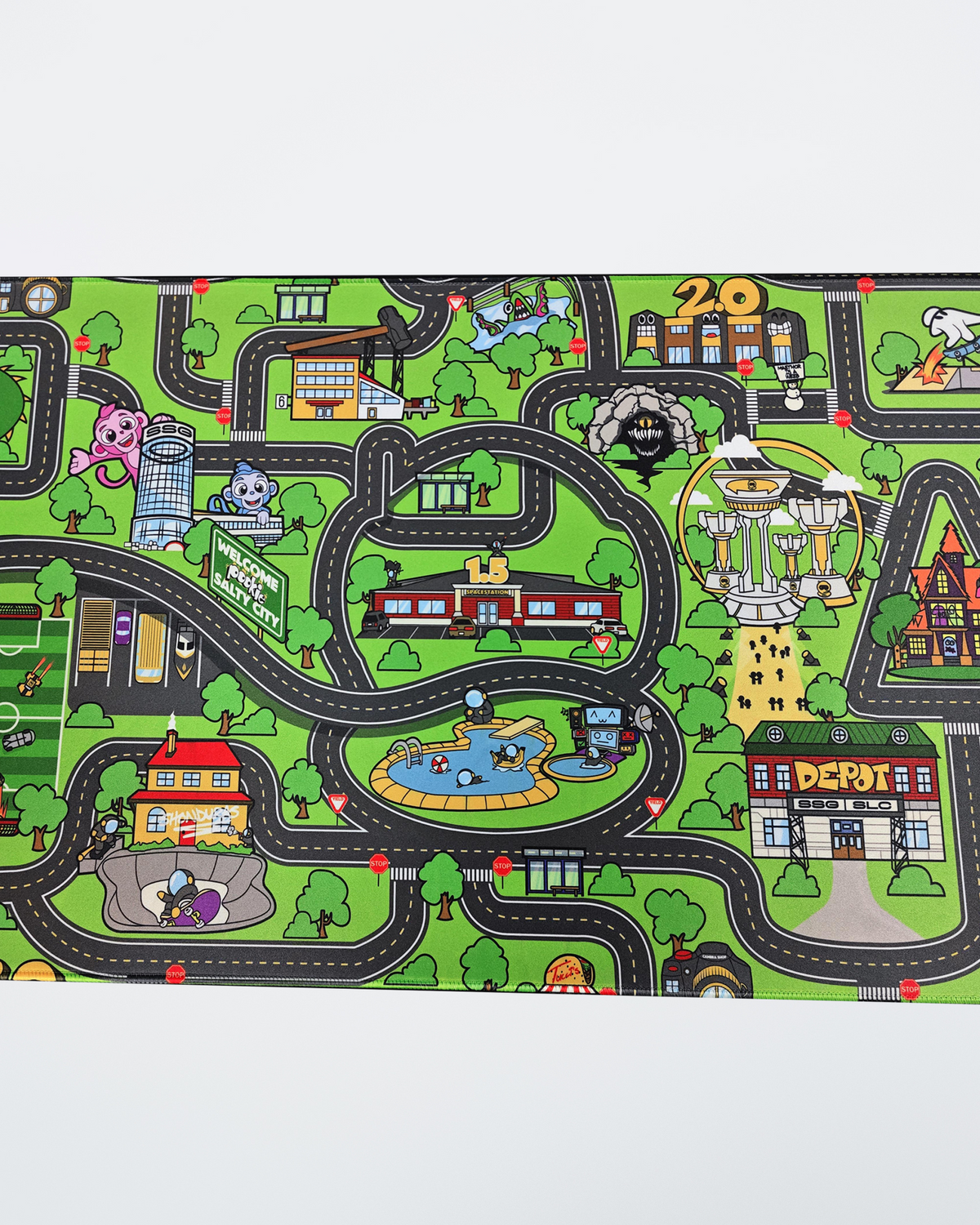 Ssd Rug SSG Car Rug Mousepad – Spacestation Gaming
