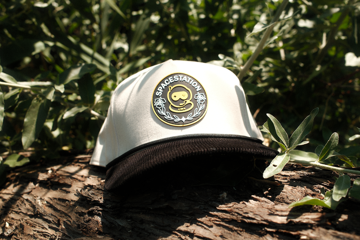 SSG Corduroy Brim Hat -Black and Cream