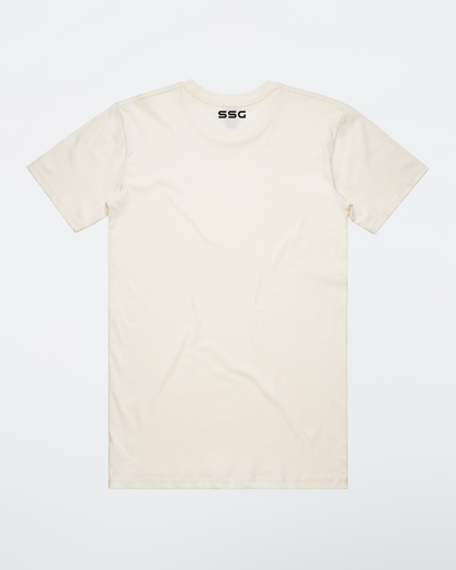Cream Logo Tee