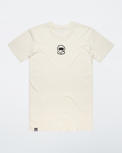 Cream Logo Tee