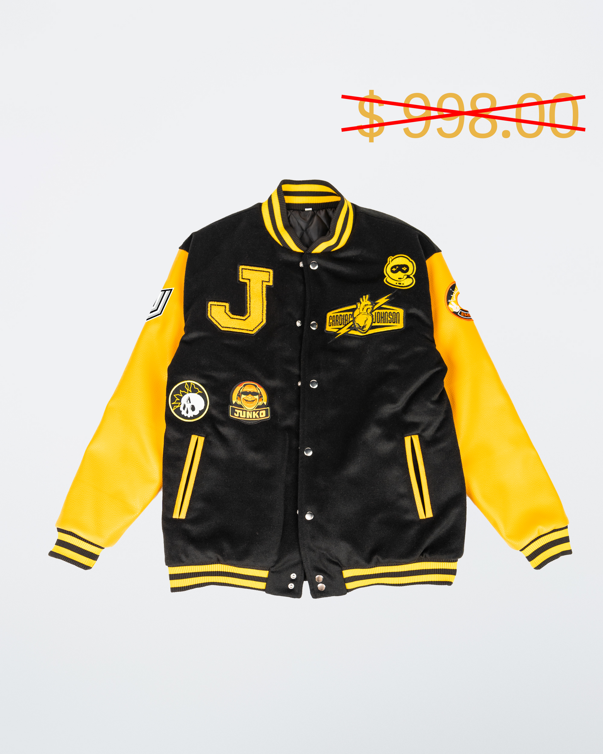 Jynxzi x SSG Varsity Jacket – Spacestation Gaming Jynxzi x SSG Varsity Jacket – Spacestation Gaming