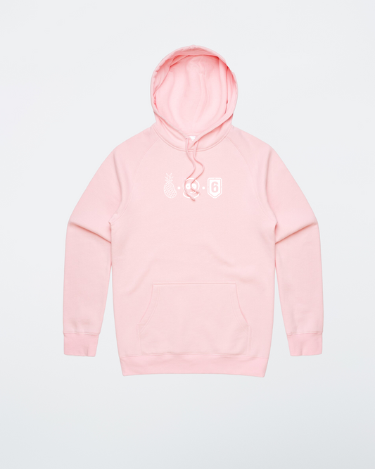 Pineapple X SSG X Rainbow Six Hoodie Pink