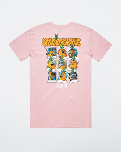 Pineapple X SSG x Rainbow Six Tee Pink