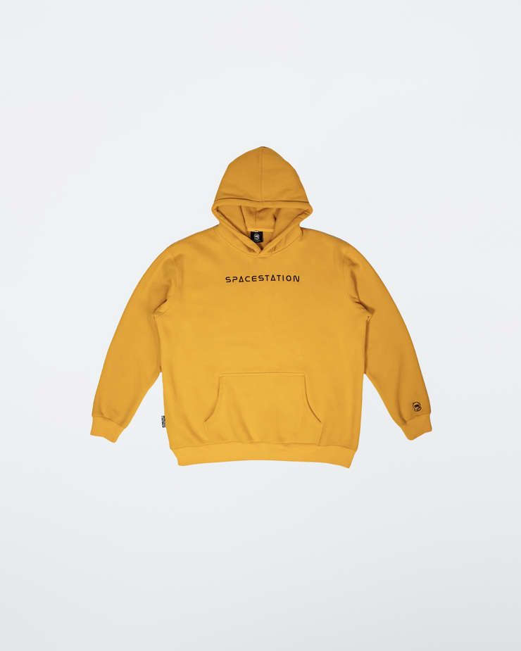 Youth Gold Spacestation Embroidered Hoodie