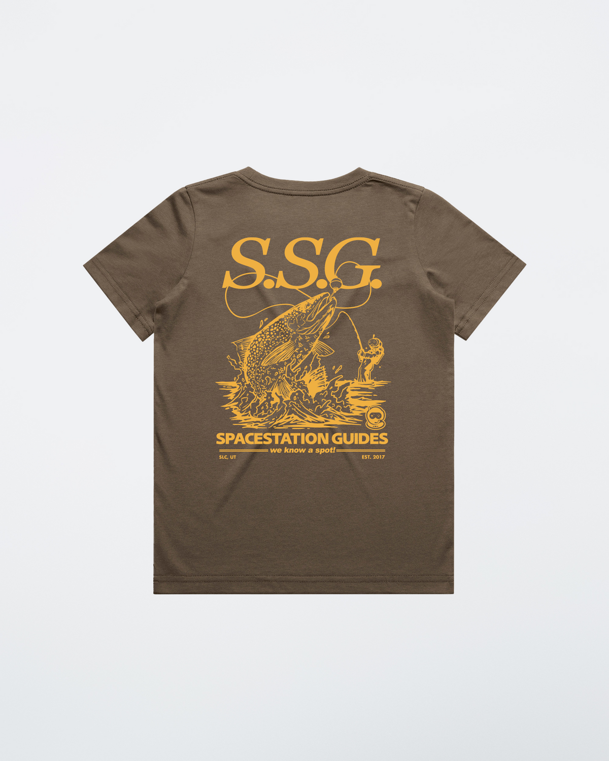 Youth SSG Guides Tee -Brown