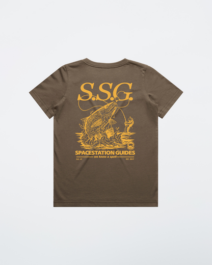 Youth SSG Guides Tee -Brown
