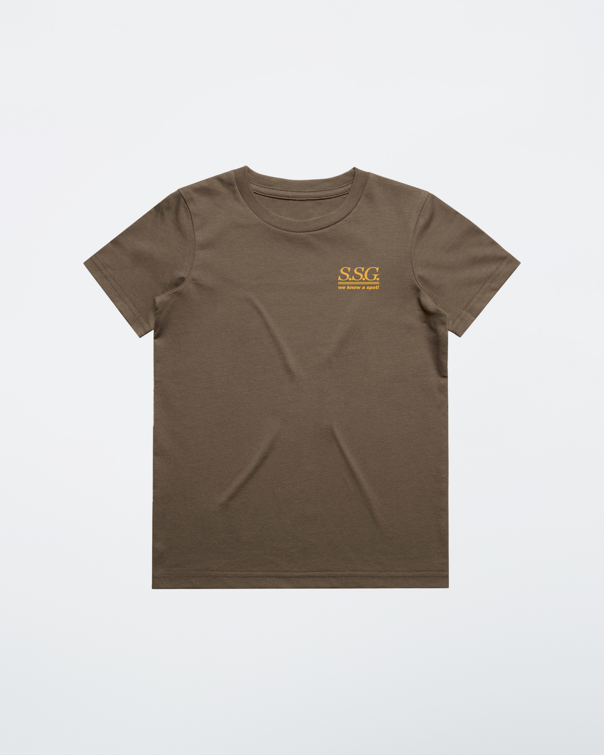 Youth SSG Guides Tee -Brown
