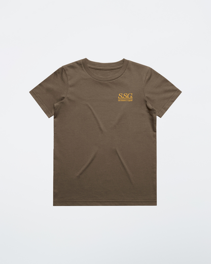 Youth SSG Guides Tee -Brown