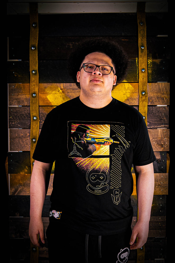 SSG x Rainbow Six Zero Black Short Sleeve Tee