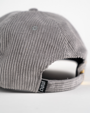 Grey Corduroy Hat