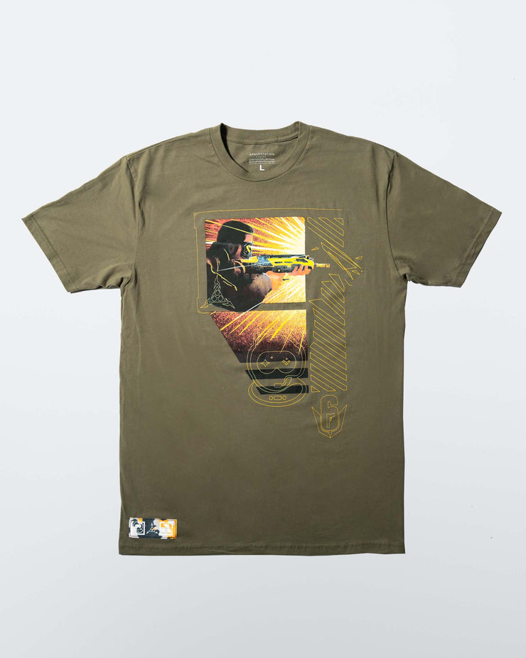 SSG x Rainbow Six Zero Green Short Sleeve Tee